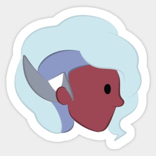 Princess of the Nets - Icon Sticker